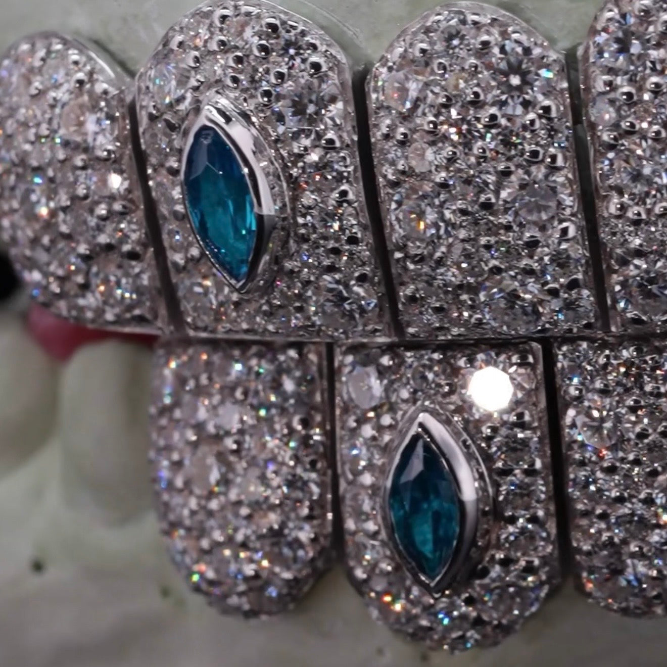 VVS LAB DIAMOND MARQUISE GALAXY SET (6 POINTER)