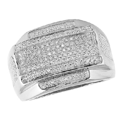 10KW 0.50CTW DIAMOND MENS RING