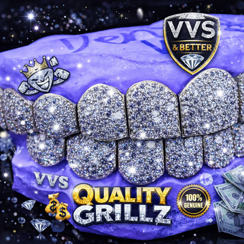 Why Moissanite Grillz from VVSANDBETTER™ Are Better Than Other Moissanite Grillz