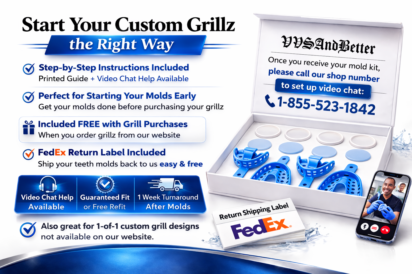 GRILLZ MOLD KIT