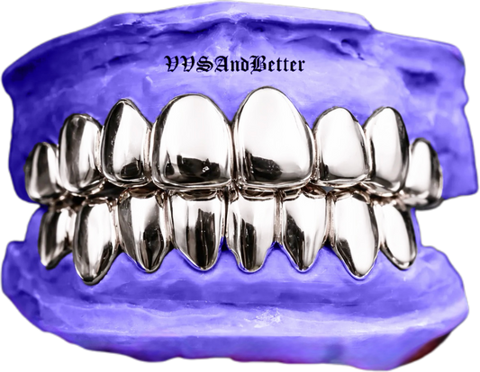 WHITE GOLD GRILLZ