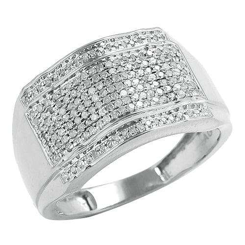 10KW 0.50CTW DIAMOND MENS RING
