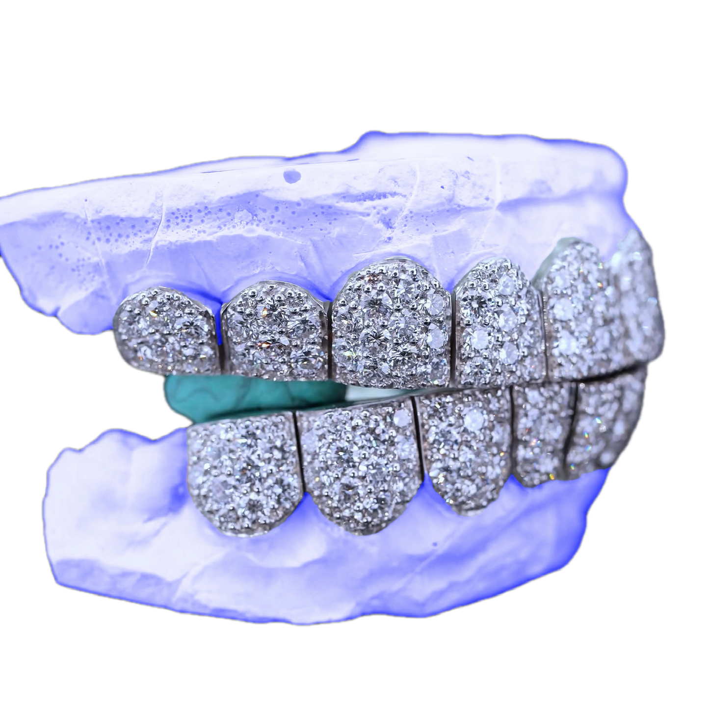 JUMBO (6 POINTER) LAB DIAMOND GRILLZ