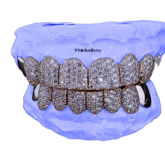VVS LAB DIAMOND END CAP GRILLZ