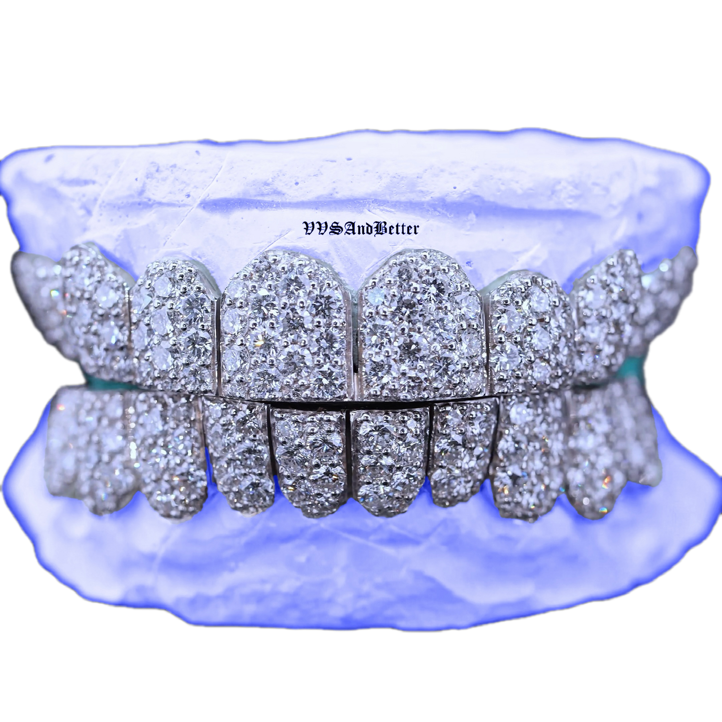 JUMBO (6 POINTER) LAB DIAMOND GRILLZ
