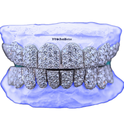 JUMBO (6 POINTER) LAB DIAMOND GRILLZ