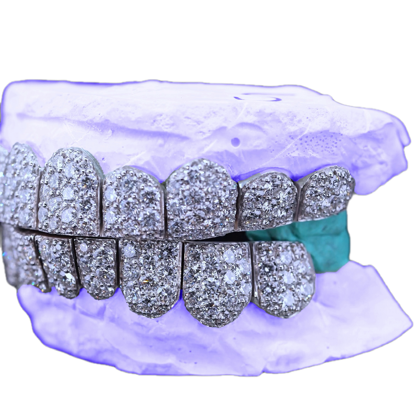 JUMBO (6 POINTER) LAB DIAMOND GRILLZ