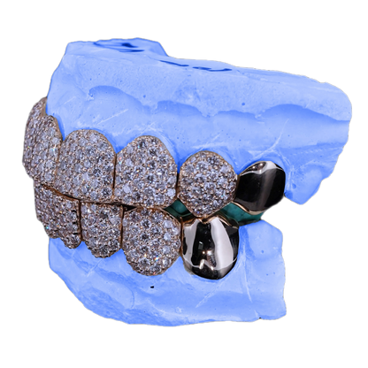 VVS LAB DIAMOND END CAP GRILLZ